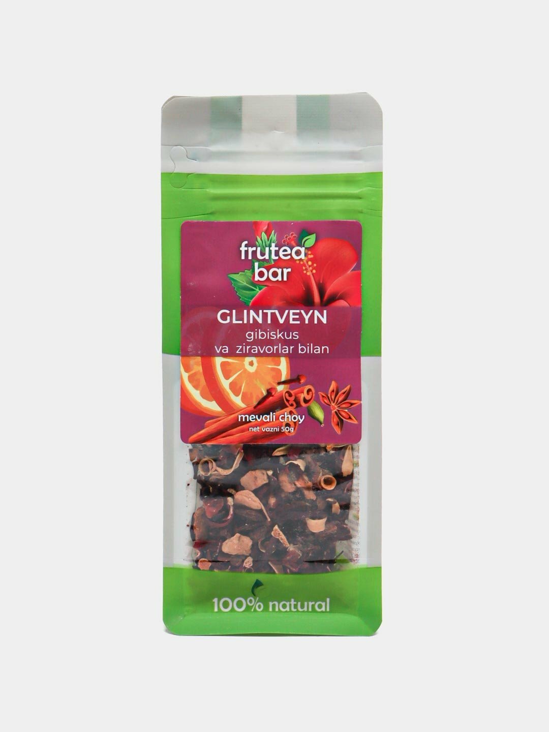 Чайный напиток Fruteabar "Пряный Глинтвейн", сухой, рассыпной, 50 гр