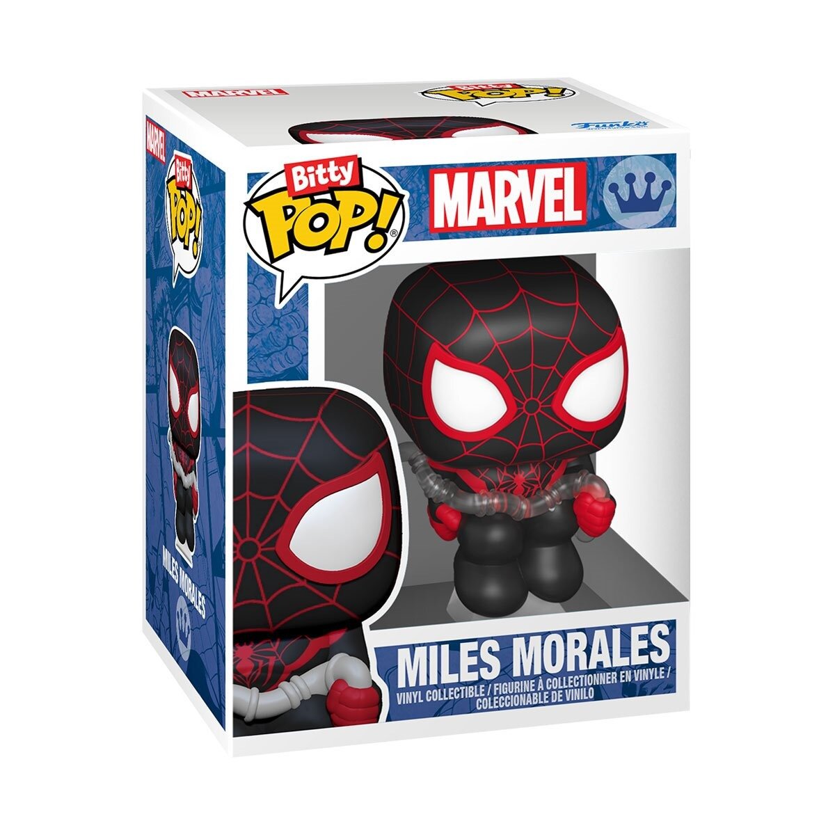 Набор мини-фигурок Funko Bitty POP! Miles Morales & Ghost-Spider 88938 Майлз Моралес и Призрак-паук (Гвен Стейси) — фото 1