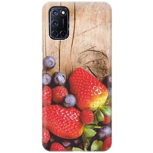 фото Cиликоновый чехол на oppo a52 / a72 / оппо а52 / а72 с принтом "дерево фруктов" gosso