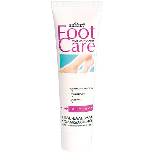 Bielita Гель-бальзам для ступней ног Foot care Охлаждающий, 100 мл, 1 уп.