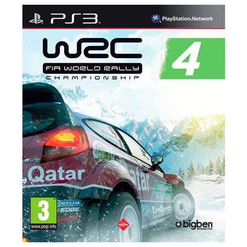 Игра WRC 4 FIA World Rally Championship для PlayStation 3