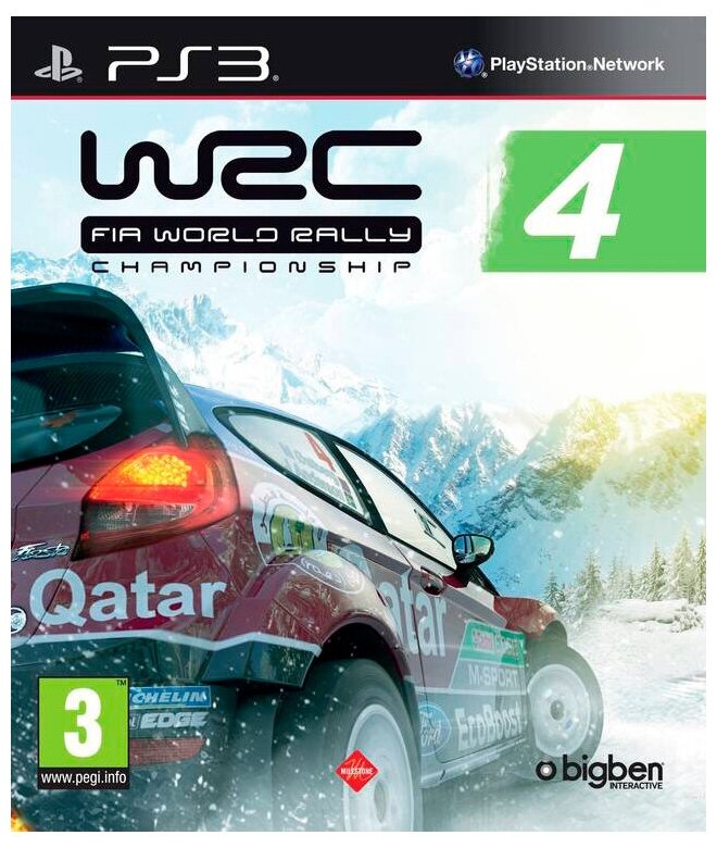 Игра PS3 WRC 4 FIA World Rally Championship