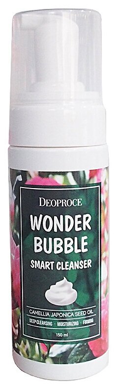 Deoproce пенка для умывания и снятия макияжа Wonder Bubble, 150 мл, 150 г