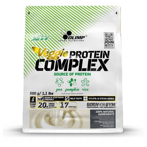 Olimp Veggie Protein Complex - 500 грамм, шоколад