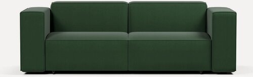 Изображение товара Диван-кровать Кинкс (Kinx), 245х90х75 см, Еврокнижка, диван раскладной, ящик для белья, широкие подлокотники