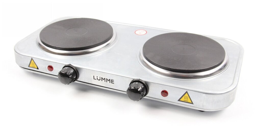 LUMME LU-3619 сталь электроплитка - фотография № 1