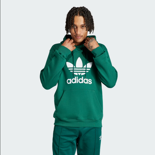 Худи спортивное adidas Originals Adicolor Classics Trefoil, размер XLT, зеленый худи adidas размер xlt красный