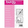 Калька (полупрозрачная шелковая бумага) 150см*110см (5шт) Burda - изображение