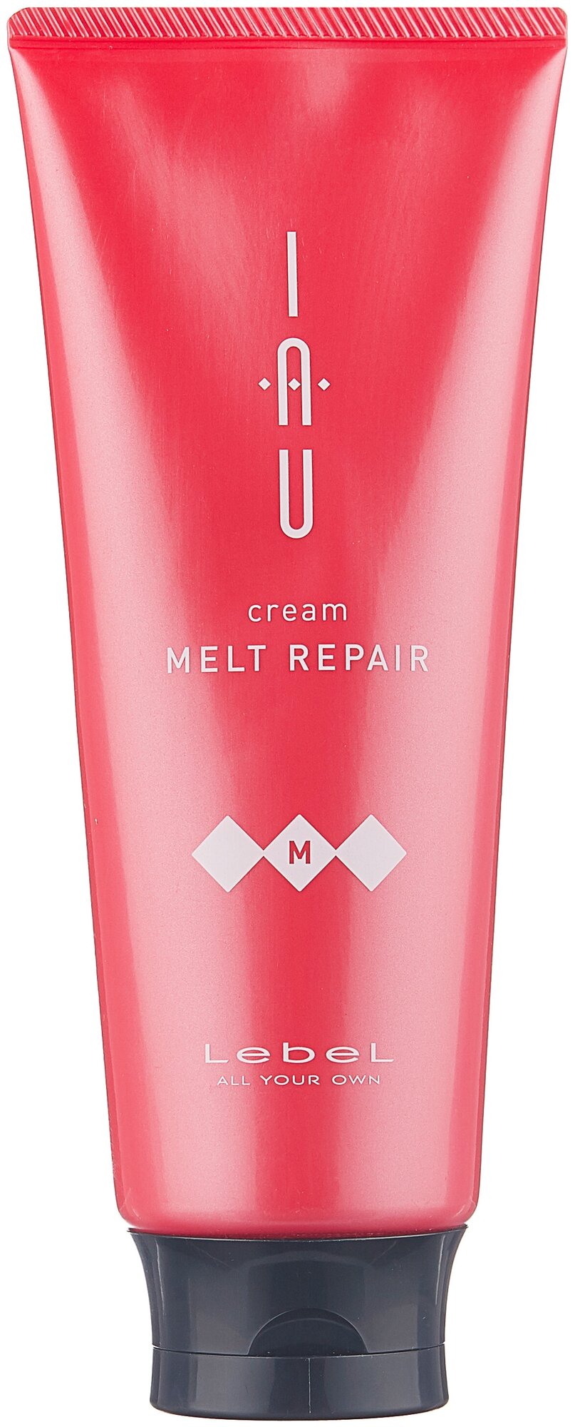 Lebel Cosmetics Аромакрем для волос тающей текстуры для увлажнения IAU cream Melt Repair, 200 г, 200 мл, туба