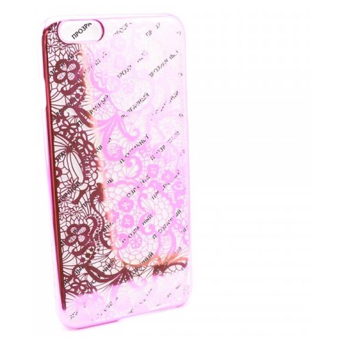 фото Задняя накладка itskins для apple iphone 6/6s plus (5.5) krom pink ap65-nkrom-pink