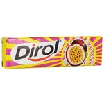 Жевательная резинка Dirol Cadbury Маракуйя без сахара 13.6 г - изображение