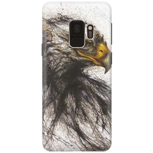 фото Re:paчехол - накладка artcolor для samsung galaxy s9 с принтом "ястреб"