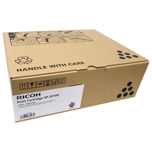 Картридж Ricoh SP 201HE, 2600 стр, черный чип булат sp201he 407254 для ricoh aficio sp 211 sp 213 sp 220 чёрный 2600 стр