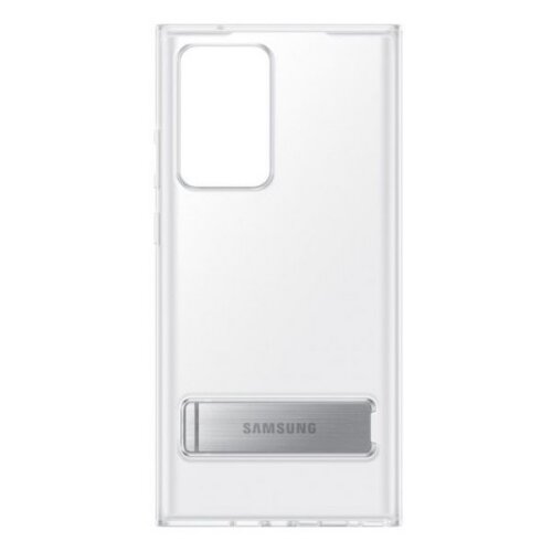 Клип-кейс Samsung Galaxy A72 Clear Standing Cover прозрачный (EF-JA725CTEGRU) чехол задняя накладка clear case для samsung galaxy a72 прозрачный силикон galaxy a72