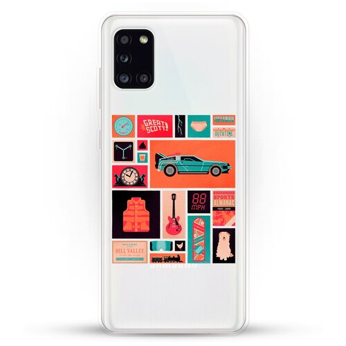 фото Силиконовый чехол back на samsung galaxy a31 andy & paul