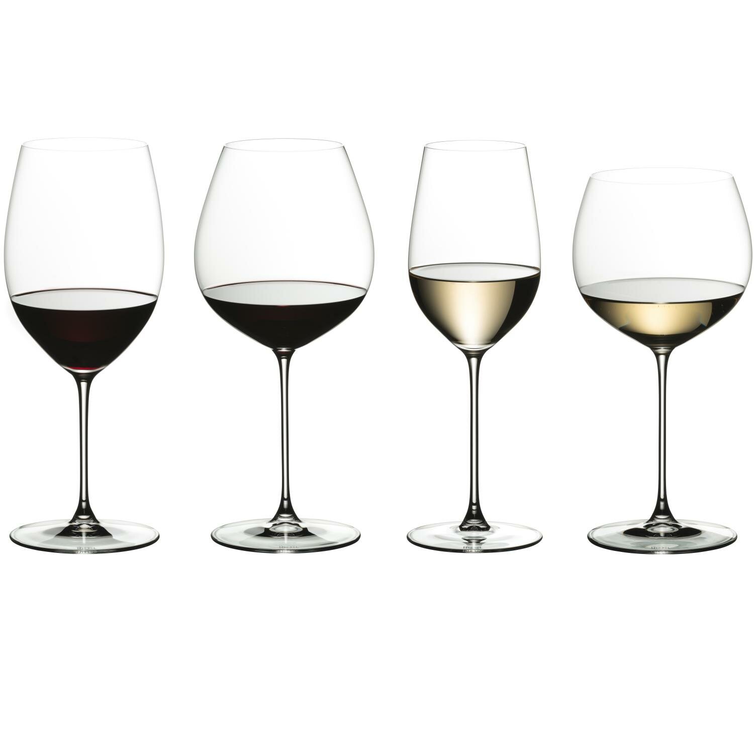Набор из 4-х хрустальных бокалов для дегустации вина Veritas, Riedel
