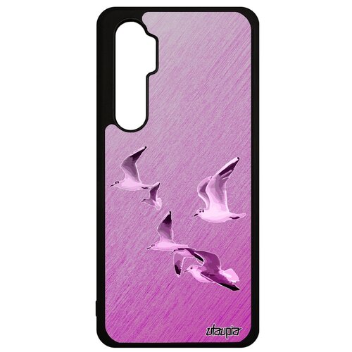 фото Чехол на мобильный xiaomi mi note 10 lite, "чайки" море альбатрос utaupia