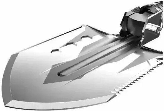 Изображение Лопата складная OEM titanium 3049 Multifunctional, сталь, общая длина 100см, 1,2кг