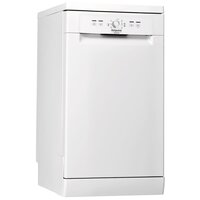 Посудомоечная машина Hotpoint-Ariston HSFE 1B0 C, узкая, напольная, 45см, загрузка 10 комплектов, белая [869991552630]