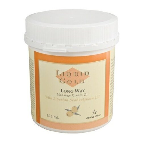 Anna Lotan Крем для тела Liquid Gold Long Way Massage Cream-Oil, 625 мл