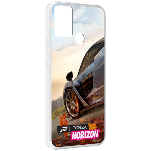 Чехол MyPads Forza Horizon 4 для Infinix Hot 11 Play задняя-панель-накладка-бампер чехол mypads forza horizon 4 для infinix hot 11 play задняя панель накладка бампер