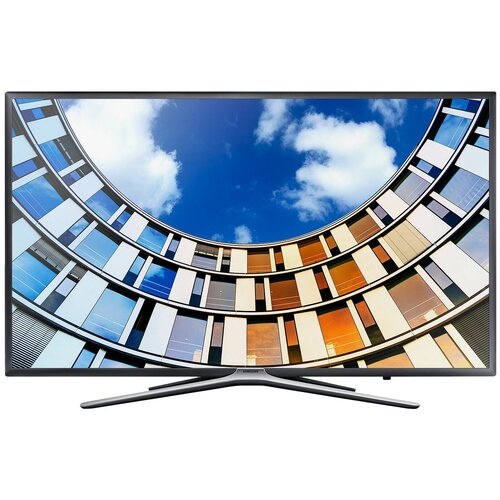 43 Телевизор Samsung UE43M5500AU 2017 LED серебристый 4755000₽