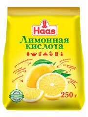 HAAS Лимонная кислота, 250г
