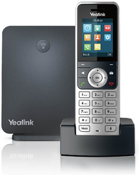 VoIP-телефон Yealink W53P черный/серебристый