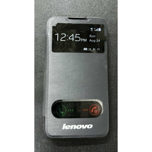 Чехол-книжка Flip Cover для Lenovo A526, черный