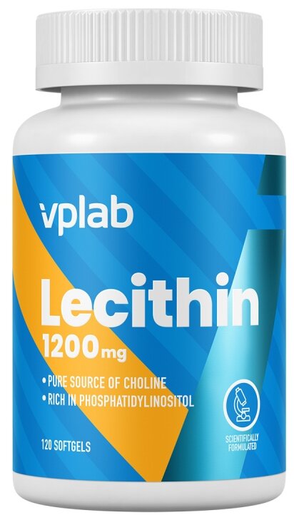 VPLab Lecithin капс., 1200 мг, 120 шт.