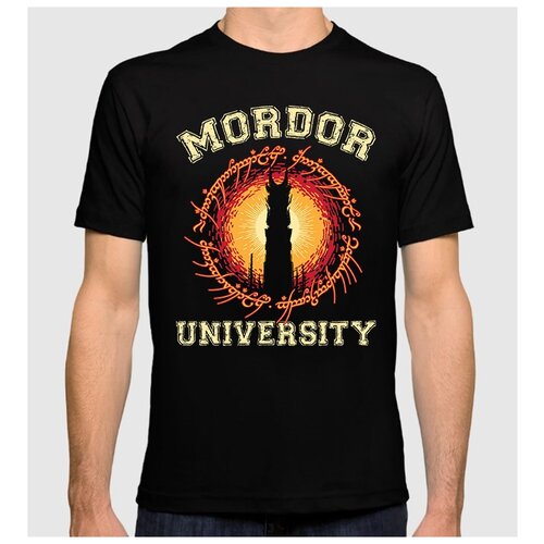 фото Футболка dream shirts университет мордора мужская s черная