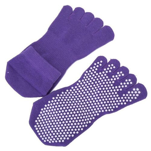 Носки BRADEX, фиолетовый коврик для йоги bradex sf 0402 sf 0403 183х61х0 6 см фиолетовый голубой 0 9 кг 0 6 см