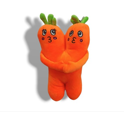 Мягкая игрушка неразлучники Любовь-Морковь 35 см мягкая игрушка зайчики неразлучники