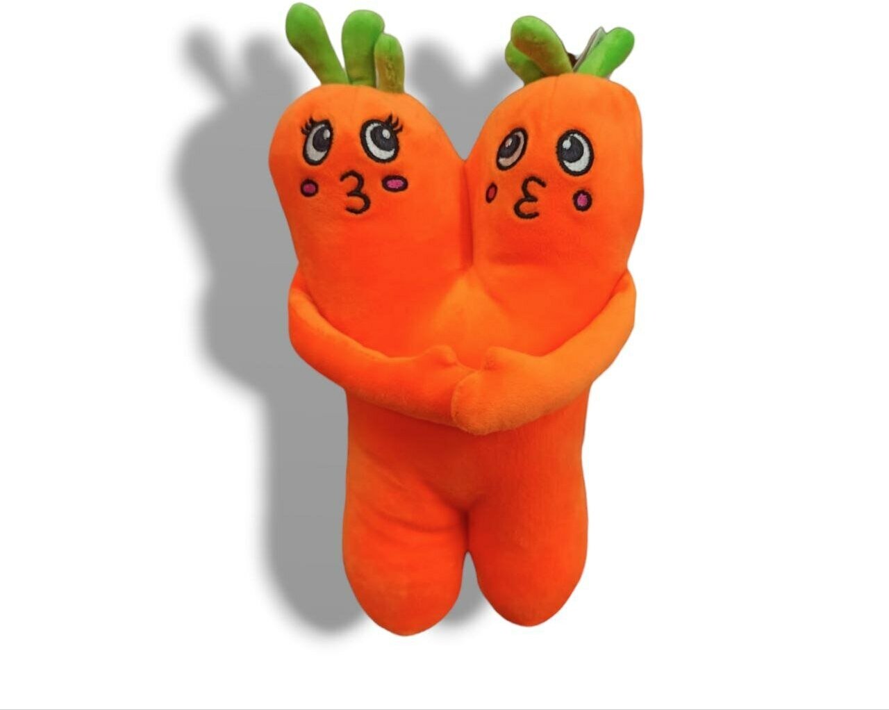 Мягкая игрушка неразлучники Любовь-Морковь 35 см