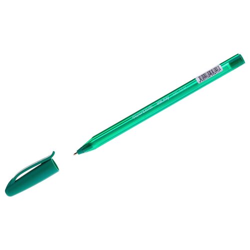 Ручка шариковая Paper Mate InkJoy 100 зеленая, 1,0мм трехгран.