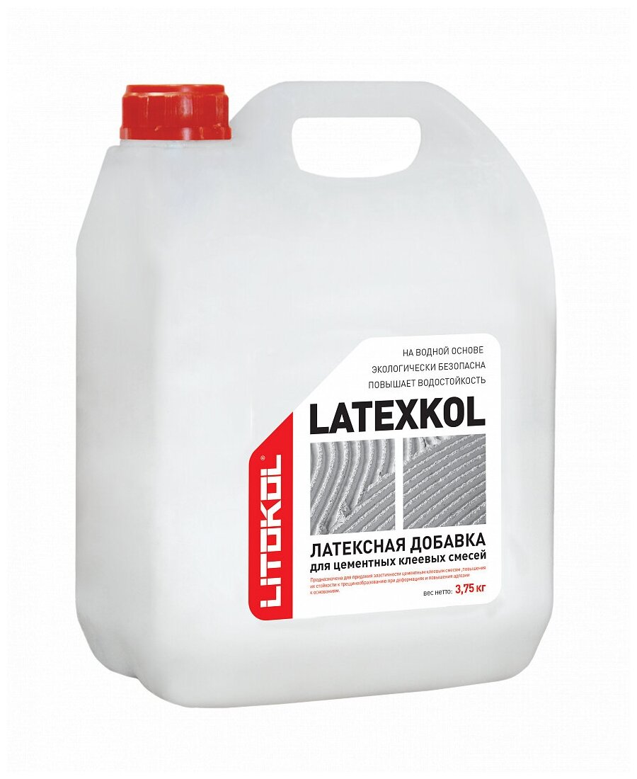 Добавка латексная LITOKOL LATEXKOL, 3,75 кг