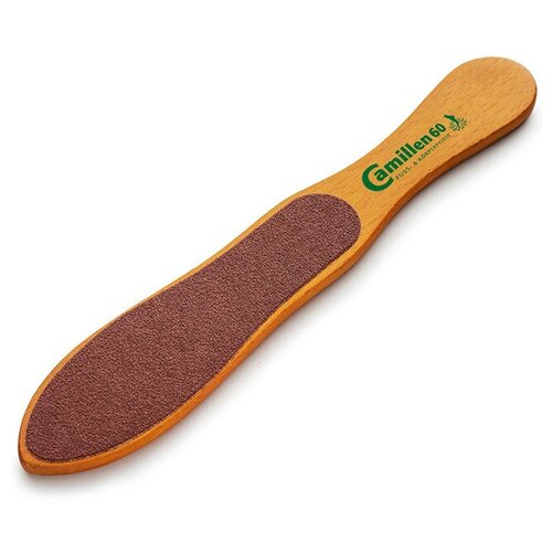 Терка педикюрная Camillen 60 деревянная 60/120 Classic