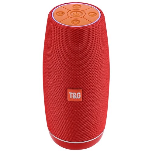 Портативная Bluetooth колонка TG-108, красная