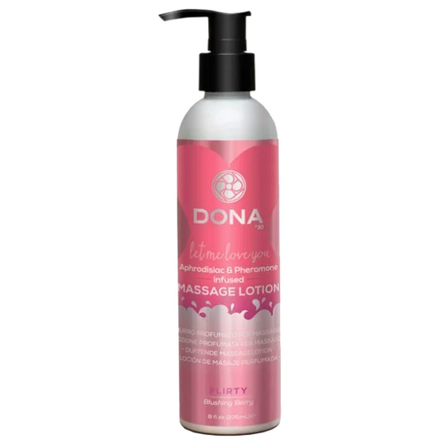 Увлажняющий лосьон для массажа DONA Massage Lotion Flirty Aroma: Blushing Berry 235 мл