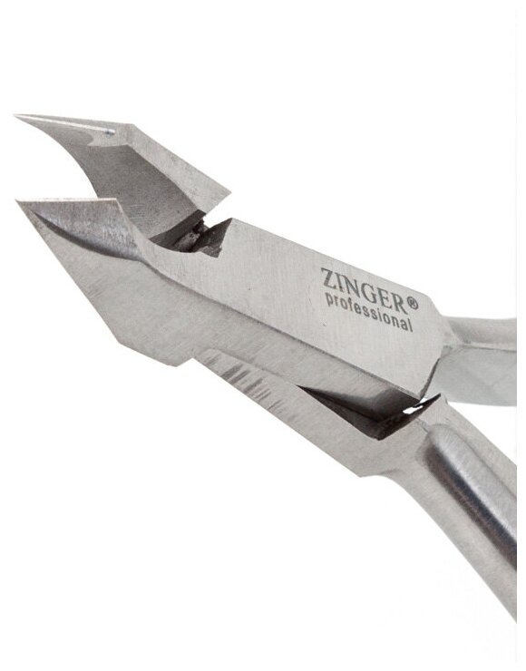 Кусачки маникюрные Zinger PT-01(5.5)-M 2spr для кожи — фото 1
