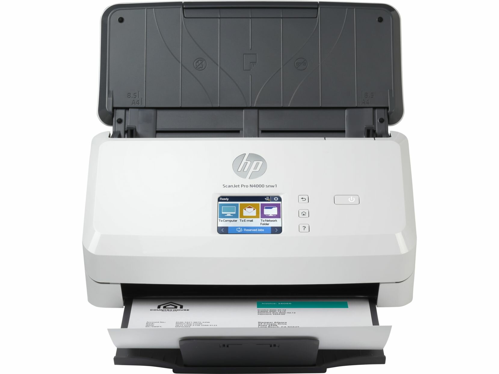 Сканер HP ScanJet Pro N4000 snw1 (6FW08A)