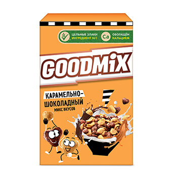 Готовый завтрак Goodmix Карамельно-шоколадный микс вкусов, 230 г - фотография № 11