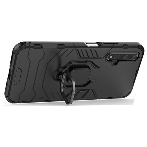 фото Противоударный чехол с кольцом panther case для huawei honor 20 нет бренда