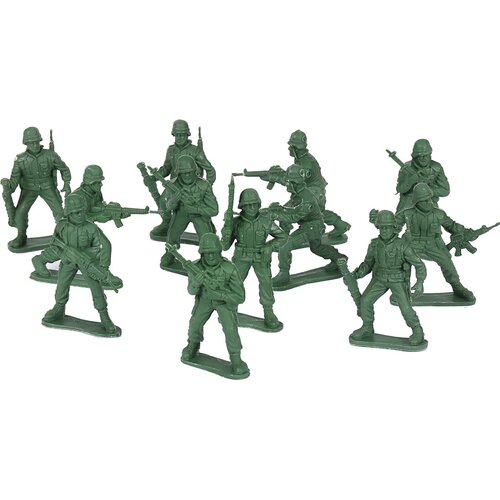 фото Набор из 12 фигурок солдатиков 6,5см df2-867 игрушки