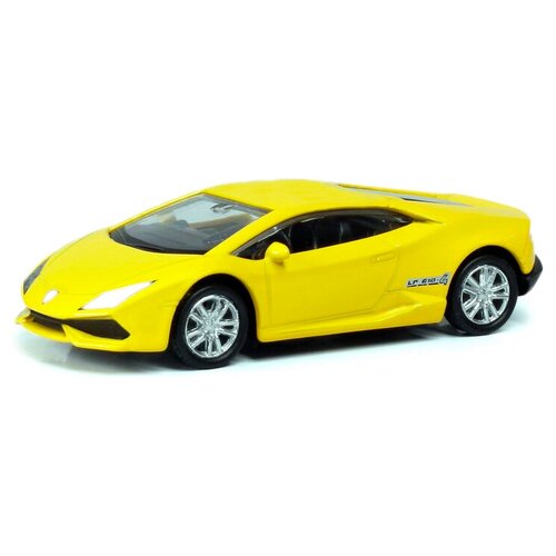 Легковой автомобиль RMZ City Lamborghini Huracan LP610-4 (344995) 1:64, 9 см, желтый легковой автомобиль rmz city lamborghini huracan lp610 4 344995 1 64 9 см зеленый