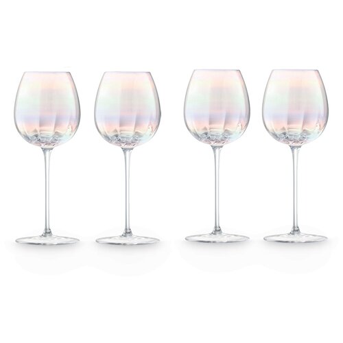 Набор из 4 бокалов для белого вина Pearl 325 мл, LSA International