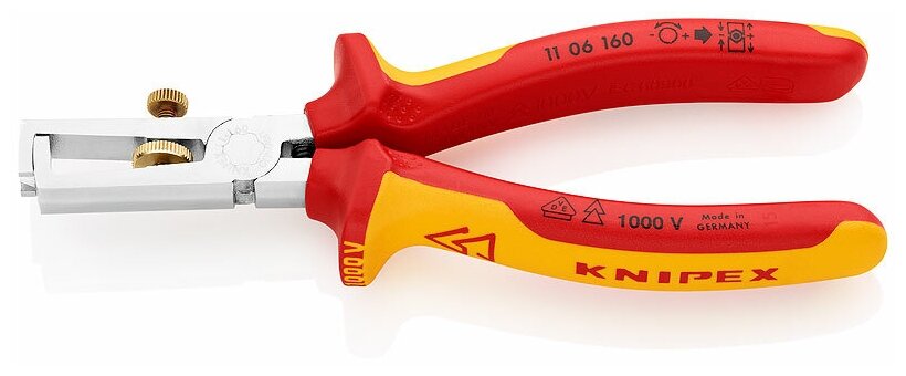 Инструмент для снятия изоляции Knipex KN-1106160