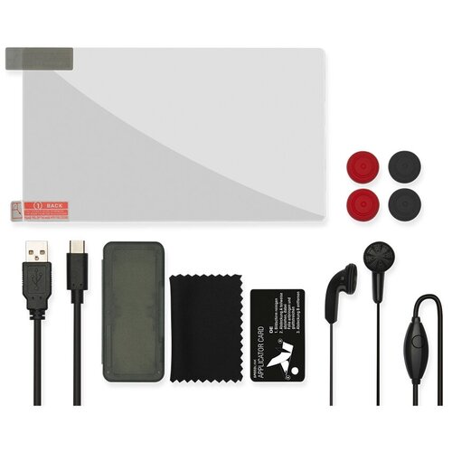 SPEEDLINK Набор аксессуаров 7-IN-1 Starter Kit для Nintendo Switch (SL-330600-BK), черный