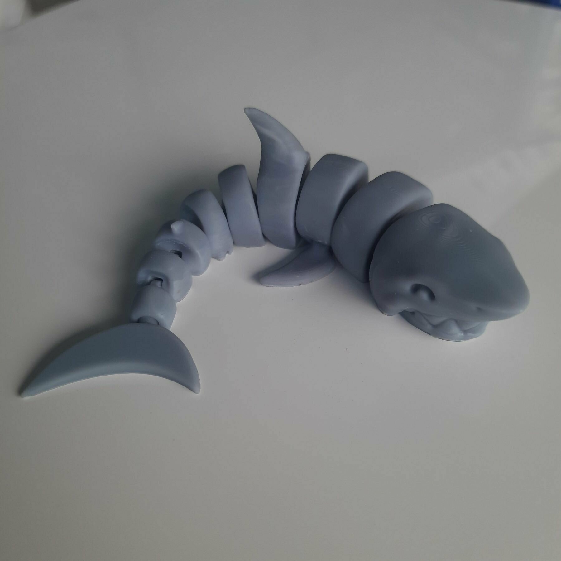 Гибкая акула игрушка Антистресс 8 см