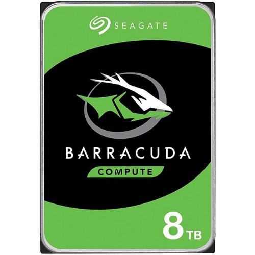 Seagate Жесткий диск Seagate BarraCuda ST8000DM004, 8TB, 3.5
